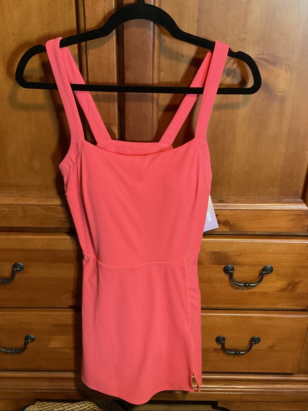 NWT JoyLab Papaya Pink Active Dress with Built in Shorts